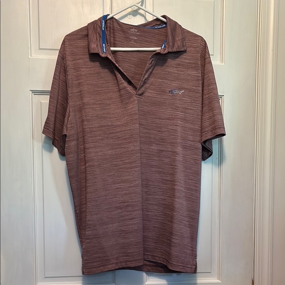 Attack Life by Greg Norman Brown Polo with Classic Design - Picture 1 of 6